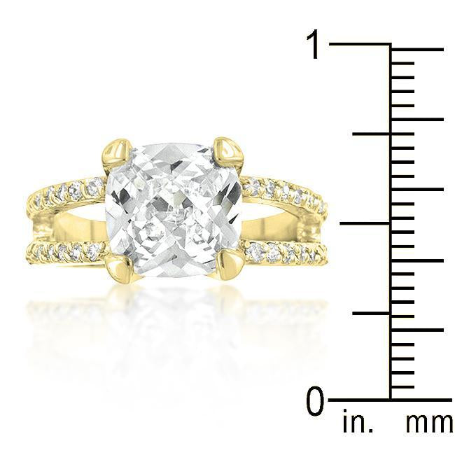 Amethyst Purple Princess Ring