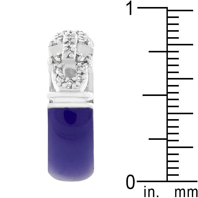 Laced Enamel Eternity Band