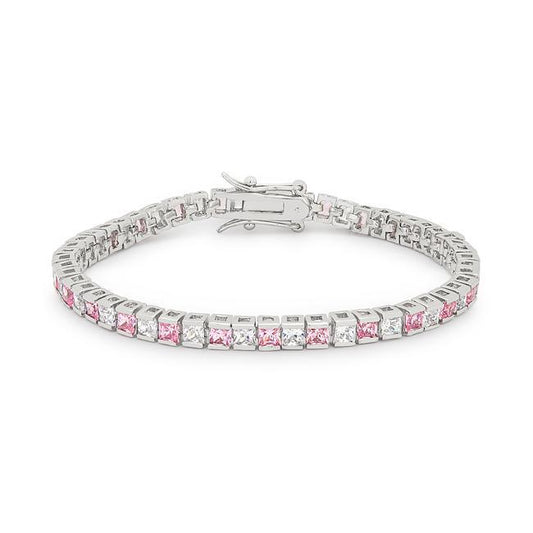 Valentine Cubic Zirconia Tennis Bracelet