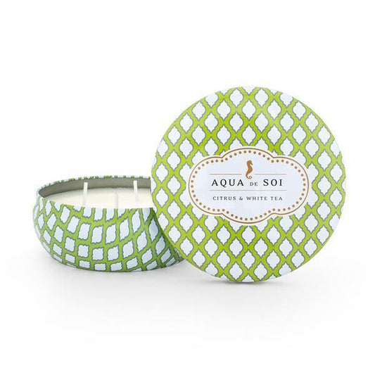 Aqua de SOi Citrus &amp; White Tea 21oz Tin