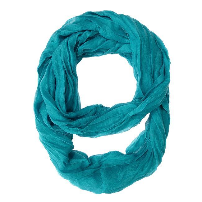 Turquoise Genevieve Infinity Scarf