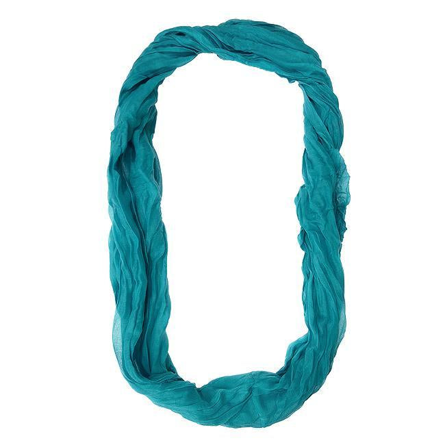 Turquoise Genevieve Infinity Scarf