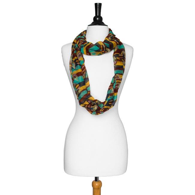 Turquoise Genevieve Infinity Scarf