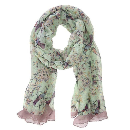 Birdie Mint Scarf