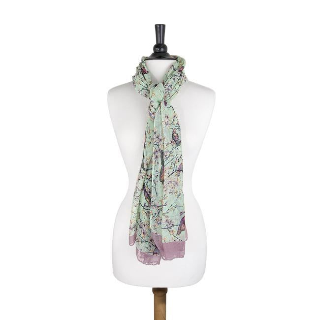 Birdie Mint Scarf