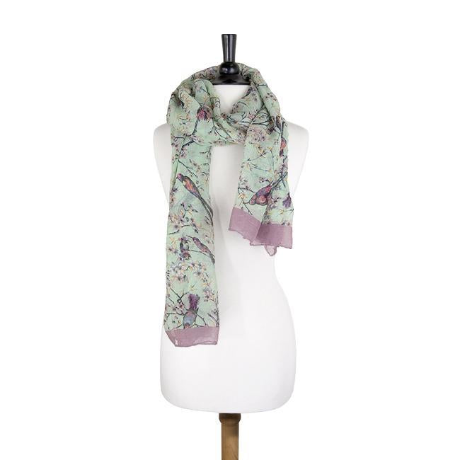 Birdie Mint Scarf