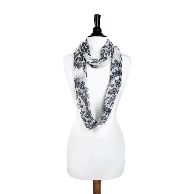 Mixology Black Infinity Scarf