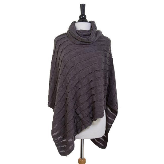 London Grey Poncho