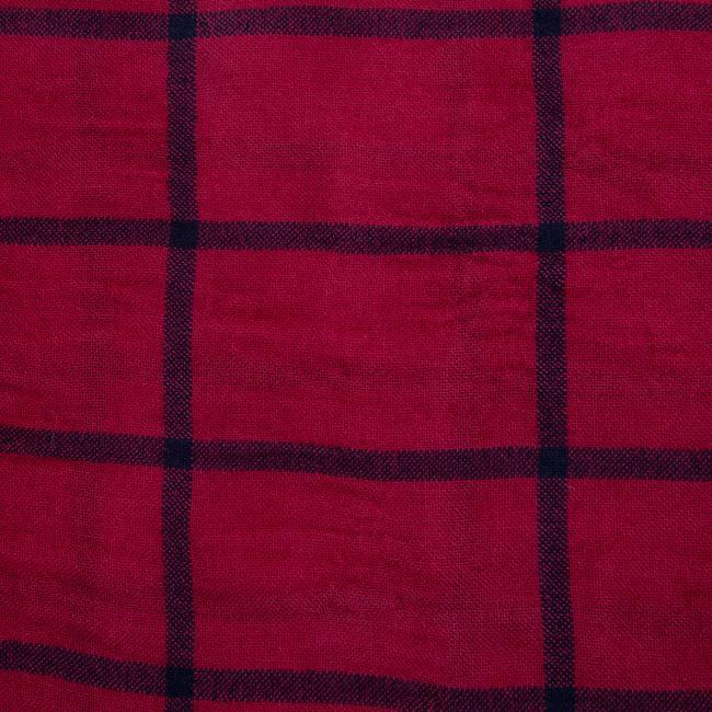 Tori Red Plaid Infinity Scarf