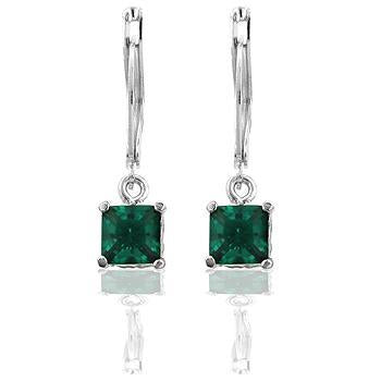 Forest Cubic Zirconia Drop Earrings