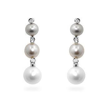 Multicolor Pearl Earrings