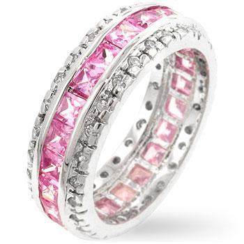 Soft Pink Eternity Band