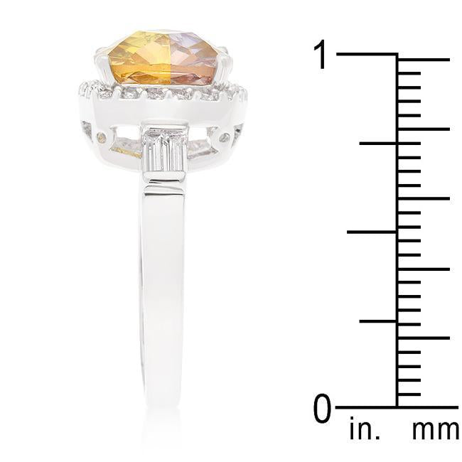 Triple Marquise Champagne Ring