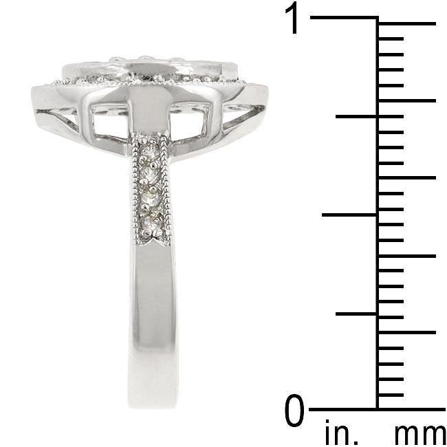 DREAM Rhodium Eternity Band