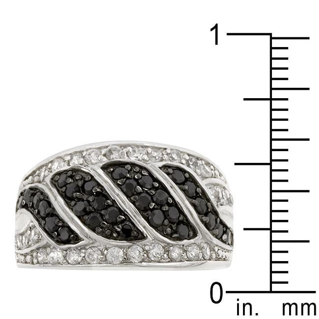 Onyx Block Cocktail Ring