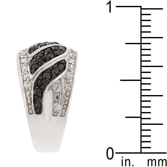 Onyx Block Cocktail Ring