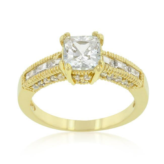 Marquise Triplet Engagement Ring