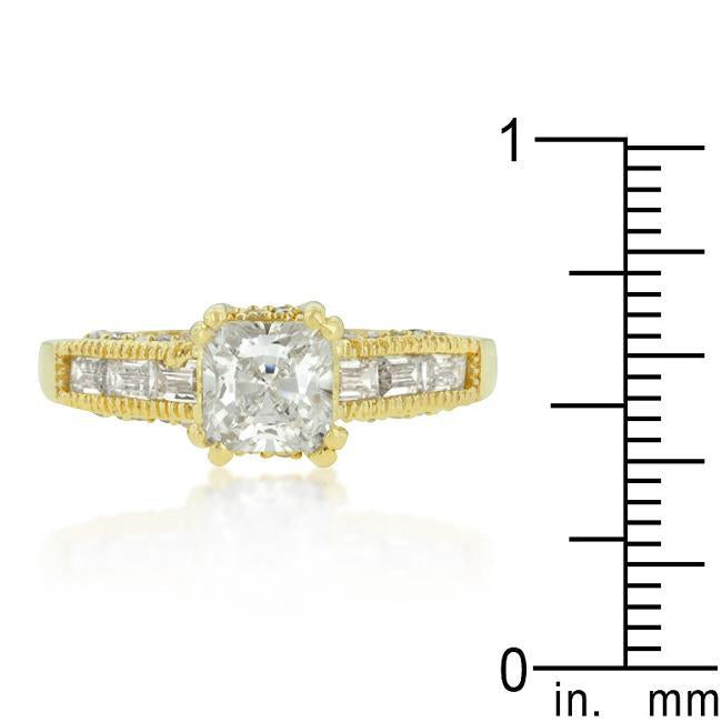 Marquise Triplet Engagement Ring