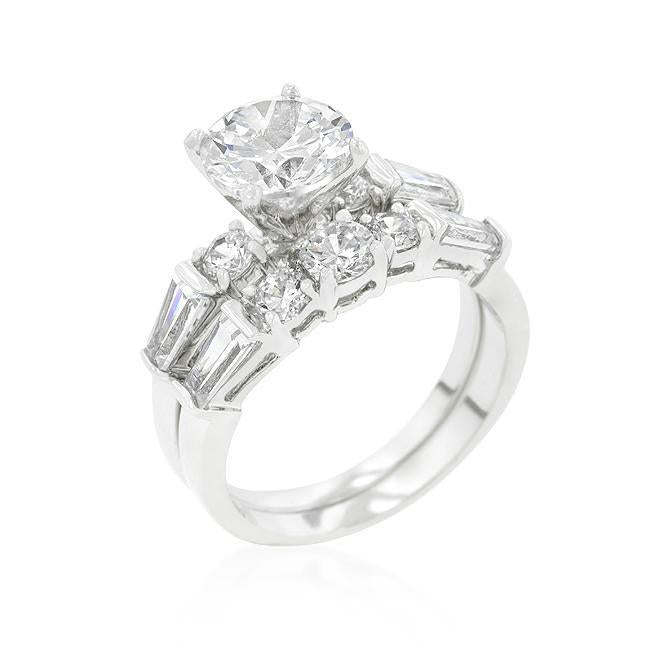 Heart Halo Engagement Ring