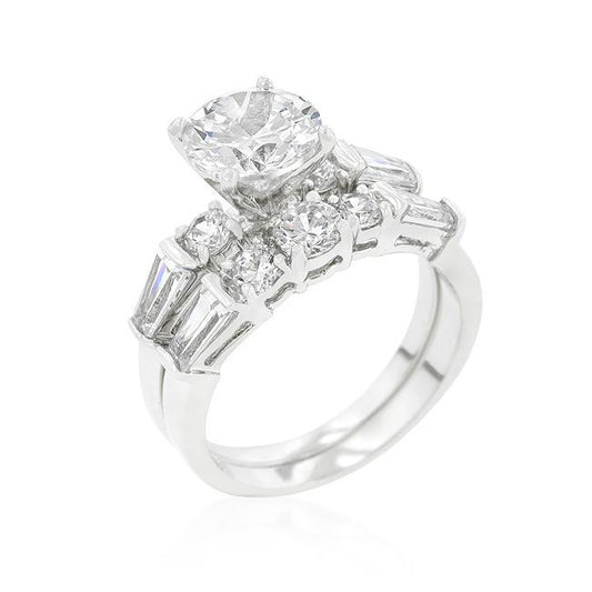 Heart Halo Engagement Ring