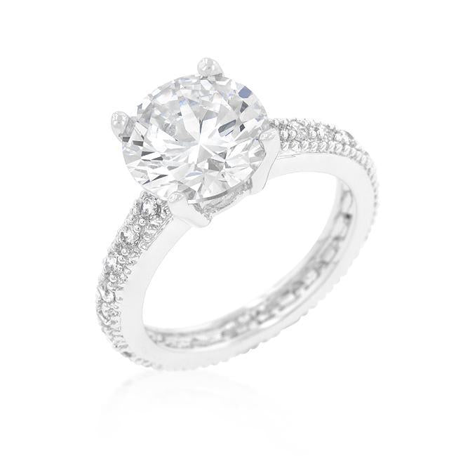 Princess Cut Halo Engagement Ring