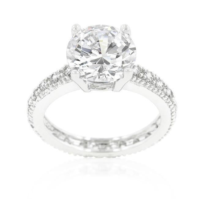 Princess Cut Halo Engagement Ring