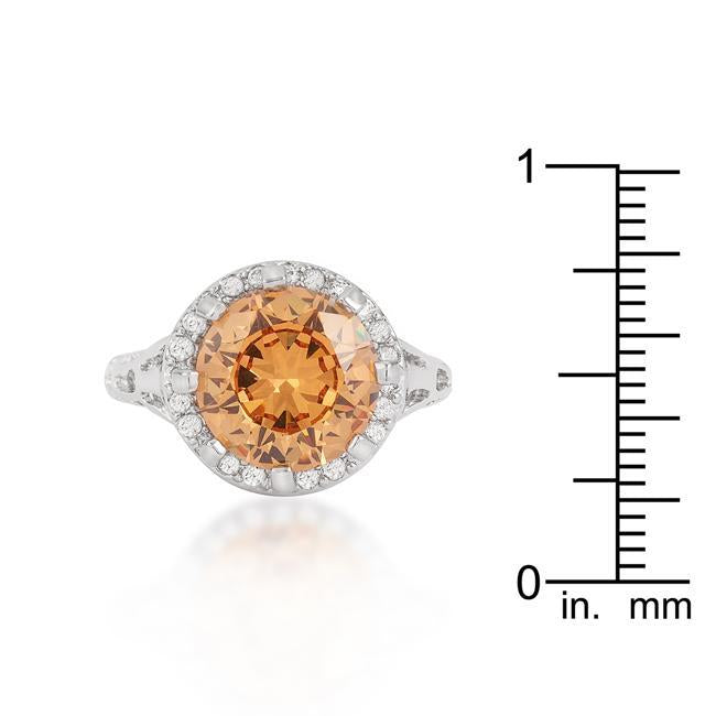 Radiant Cut Halo Ring