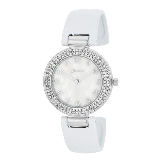 Crystal Watch - White