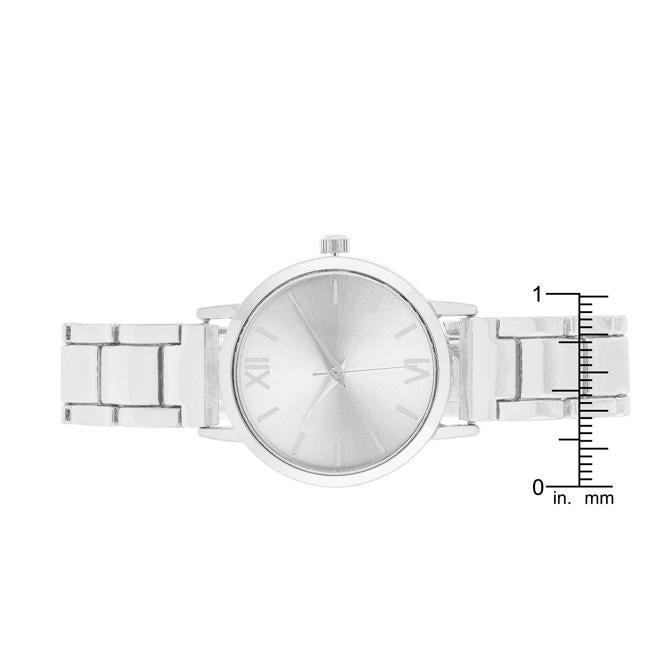 Kristiana Silver Ladylike Metal Watch